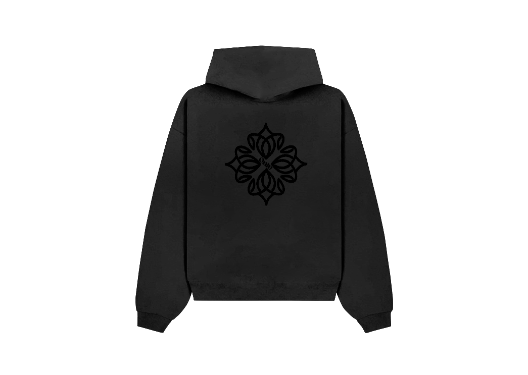 AGED ONLY ARCHIVES HOODIE (JET BLACK)