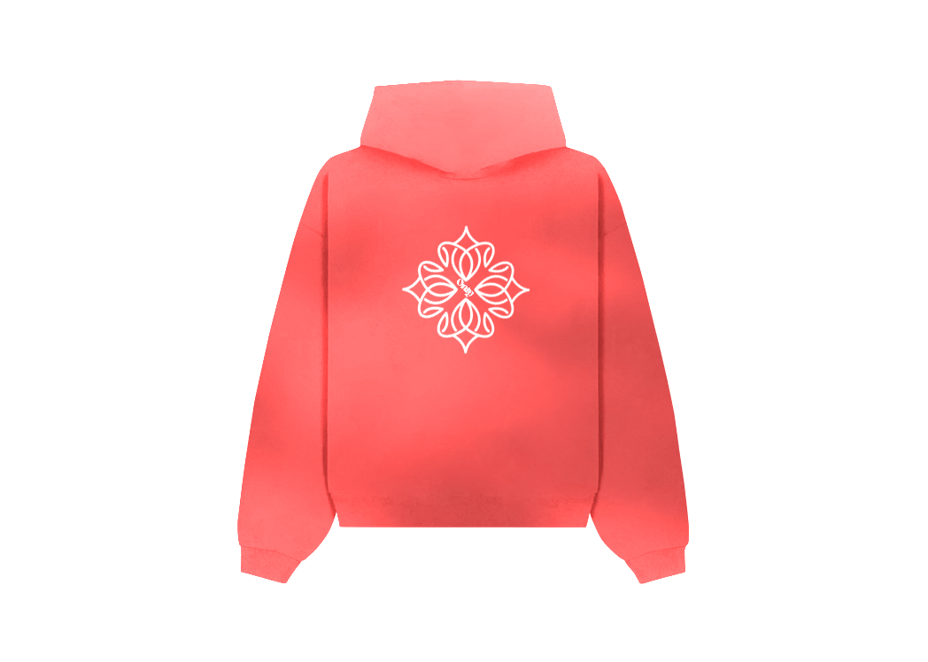 VINTAGE ONLY ARCHIVES HOODIE (CORAL)